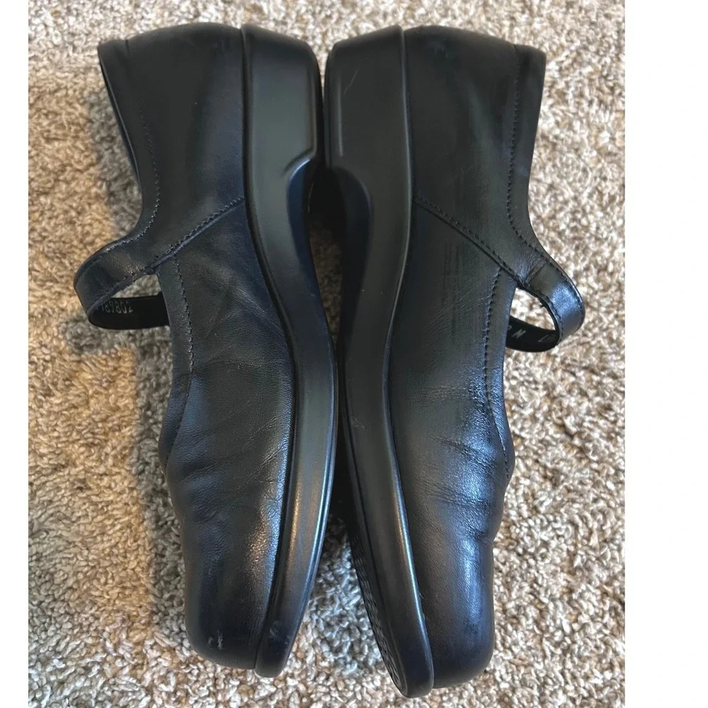 SAS Tripad Comfort Mary Jane Academia Vampy Goth Black Leather Shoes SZ 8 M